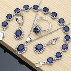 에메랄드원석실버목걸이