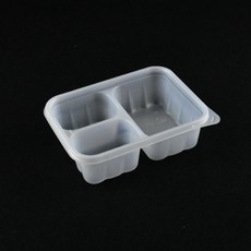3칸반찬용기 YP-300-3 원색 200세트, 200개