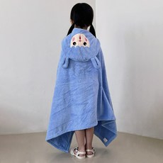 샌디볼리 아동용 캐릭터 비치가운 판초타올 4컬러