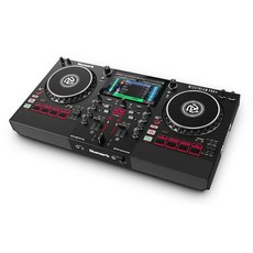 Numark Mixstream Pro Go - 독립형 DJ 컨트롤러 배터리 DJ 믹서 스피커 아마존 뮤직, 없음, 2) 유선 - DJ Controller only