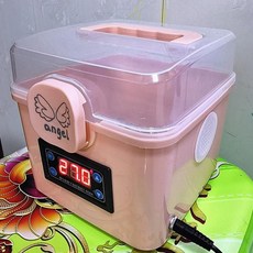 파충류 부화기 개코 크레도마뱀 블루 인큐베이터 거북이 거미 그래스터드개코 온도 화이트, 1개, 핑크