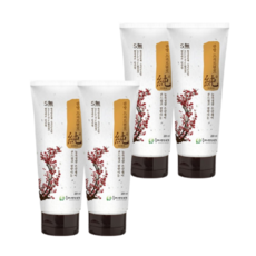 두레생협 미용실 바르는 헤어 복구 셀프 크리닉 팩 트리트먼트 한방 200ml 4EA, 4개