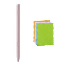 갤럭시탭S6 라이트 Lite 10.4 호환 S펜+클리너 SM-P610 P615 삼성 케이스나라 SPEN 터치펜, 핑크