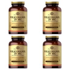 솔가 폴리코사놀 20mg 베지터블 캡슐, 100정, 4개