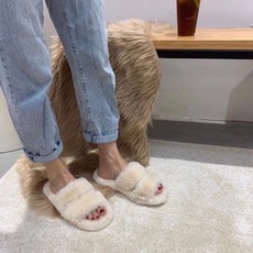 털슬리퍼 셀럽 가을겨울 털실내화 아우터 2020신제품 매치하기좋은