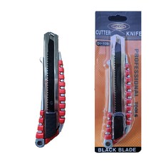 히든 DI-100 컷터칼 블랙칼날 캇타칼 18mm