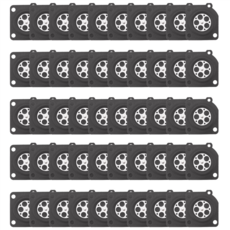 50Pcs A015006 기화기 다이어프램 C1-M2B C1S-E1 C1S-E2 C1S-H4A C1S-H4B C1S-H4C C1S-H8 C1S-H8A C1S-K1D C1S-S3, 블랙이에요., 검은색