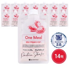 단백질 식사대용 식단관리 뷰니스 한끼 쉐이크 더블말차초코맛 5개입 1개 40g 상품 이미지