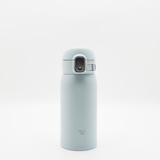 조지루시 심리스 보온보냉 원터치 텀블러, 아이스 그레이, 360ml