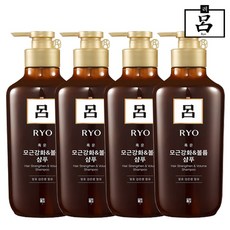 려 흑운 모근강화 볼륨케어 샴푸, 550ml, 4개