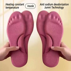 남성 및 여성용 자기 가열 발바닥 겨울용 두꺼운 메모리 폼 신발 패드 스포츠 신발 자기 가열 신발 패드