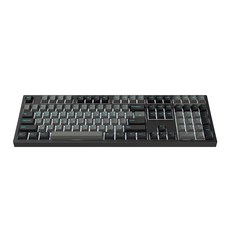 COX 가스켓 마운트 게이밍 기계식 키보드, Black, CX108G PBT, 갈축