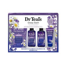 Dr Teal's 슬립 수면 소크 라벤더 카모마일 엡섬 솔트 325ml 11oz, 1개