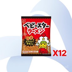 간식컴퍼니 베이비 매운 치킨맛 스타라면 65g 12봉, 36개