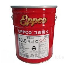 우성 EPPCO 앱코 골드 새시C 그리스 #2 15KG 자동차 샤시 범용 베어링 오픈 기어용 갈색 구리스, 1개