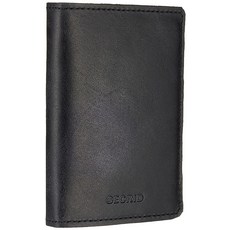 Secrid 남성용 슬림 지갑 천연 가죽 RFID 카드 케이스 최대 12장의 카드 빈티지 블랙 14mm slim 242943