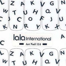 알파벳네일스티커