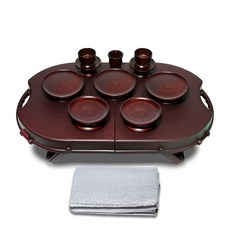 국산 휴대용제기 명절 한식 성묘 차례 제기세트 14P 23P 제수용품, 14p(가방포함), 1개