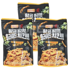 bbq 후라이드치킨 황금올리브 스낵 70g