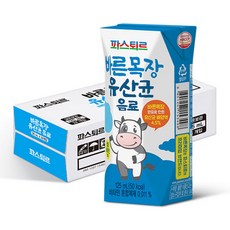 파스퇴르 바른목장 유산균 음료, 125ml, 120개