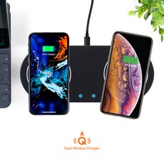 보호15듀얼충전무선충전기