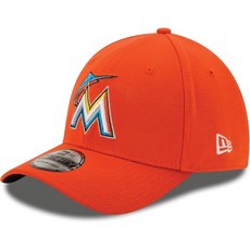 뉴에라 MLB 팀 클래식 3930 스트레치 플렉스 핏 모자 캡, Miami Marlins, Medium-Large - mlb패딩모자