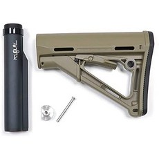 良品 武 品 전동 건 M4 시리즈와 호환 6 위치 스톡 파이프 및 MAGPUL 유형 CTR 스톡 Real Engr, One Color_One Size, One Color_One Size, 상세 설명 참조0