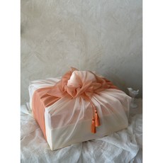 다올보자기 블링블링 크리스탈 보자기, 딥브라운, 1개