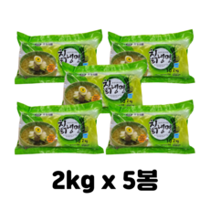 초정 칡냉면 2kg X 5봉, 5개