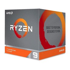 AMD 데스크탑 프로세서 Ryzen 9 3900X 12코어 24스레드 잠금 해제 레이스 프리즘 LED 쿨러 - 3900x