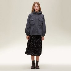 써스데이아일랜드 소매 볼륨 후드티 후드집업 점퍼T226MJP131W 502244