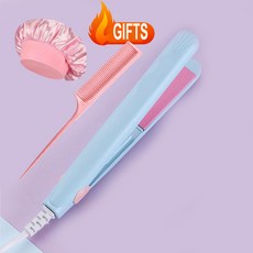 미니 헤어 컬러 휴대용 스트레이트너 프로 지팡이 다리미 작은 컬링 다리미 짧은 스타일링 도구 2 in, EU, green, 14) green - EU