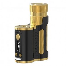 MECHLYFE PARAMOUR SBS MOD x Fallout Vape x Mrjustright 1 Box Mod Powered by Single 18650 2070021700, 블랙 골드