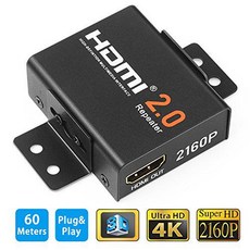Electop HDMI 2.0 리피터 3D 4Kx2K 2160P Signal 앰프 연장 Signal 증폭기 ?, 상세내용참조