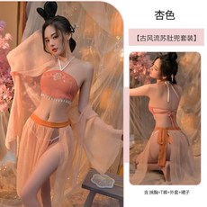 섹시란제리 섹시속옷 치파오 섹시 잠옷 이국적인 스타일 코스프레 세트