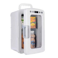 냉장고 온장고 겸용 화이트 자동 12V 온도조절 220V, 8L 단핵 백색