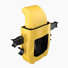 자동차 뒷좌석 냉각 팬 휴대용 좌석 3 속도 조절 가능한 환기 시트 USB 충전식 공기, [01] Yellow, [01] Yellow