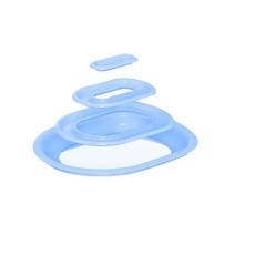 고양이 변기 훈련 키트 트레이너 쓰레기 상자 애완 동물 색상, 3.Blue inner tray