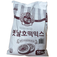 백설 옛날호떡믹스, 10kg, 3개