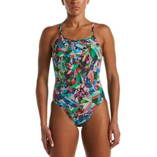 [현대백화점]나이키 여성수영복 젬스톤 레이서 백 원피스 A077-990 나이키스윔