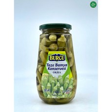 Turkish Traditional Brand Burcu Pickled Okra 터키 전통 브랜드 부르쿠 절임 오크라, 1개, 550g