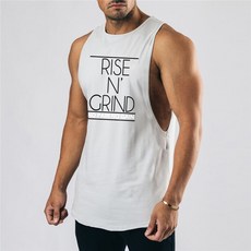 헬스 나시 Fashion Cotton Sleeveless Shirts Sports Tank Top Men Fitness Shirt Mens Singlet Bodybuilding W