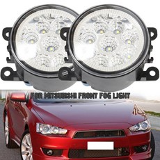 미쓰비시 L200 K74 2005 용 LED 전면 안개등 전방 아웃랜더 WT 9W 12V 주행 안개등 H11 2 4P, 4PCS, White light, 4개