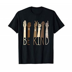 친절한 수화 손으로 말하는 교사 통역사 ASL T-Shirt, 단일옵션