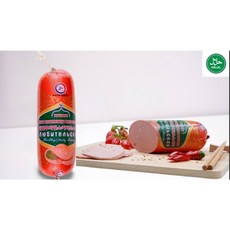 Beef Sausage Lyubitelskaya Halal Certified (할랄 인증 류비텔스카야 소고기 소시지), 1개, 600g