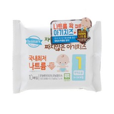 ★아이스박스★덴마크 유기농 짜지않은 아기치즈1단계 170g, 단일상품