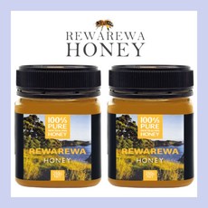(은화)순수 100% 퓨어 청정 뉴질랜드 르와레와꿀 벌꿀 Rewarewa Honey 자연이 준 선물 세트 꿀 250g 2통