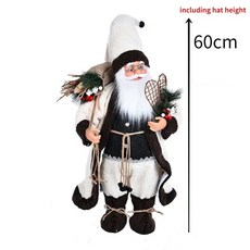 크리스마스트리장식 성탄절 산타 클로스 인형 60cm 크리스마스용품, 18.X, 1개