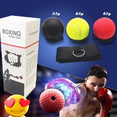 Activpulse 권투 반사 공 머리 밴드 싸우는 속도 훈련 펀치 싸움 공 운동 장비 스포츠 Muay 타이 MMA 공|펀칭 볼 & 스피드 볼|, 1개, PU Black Ball