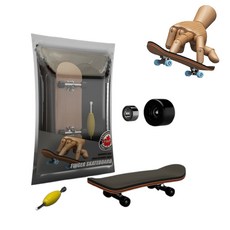 기본 핑거보드 손가락 스케이트보드 fingerboard, 블랙바퀴, 1개